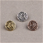 194-015: 16mm Bamboo Button - (1pc) 