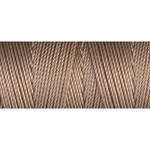 CLC.135-AB:  C-LON Fine Weight Bead Cord Antique Brown 