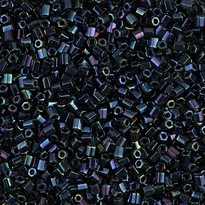 Blue Black Seed Beads