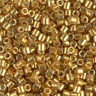 Caravan Beads - Miyuki - DBL-1832: Duracoat Galvanized Gold 8/0 