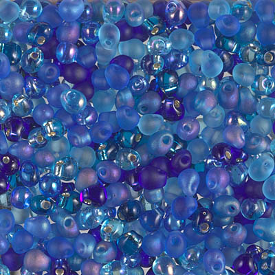Beads - - DP-MIX-17: Drop Mix - Blueberry Pie #DP-MIX-17*