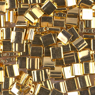 Caravan Beads - Miyuki - 6-191: 6/0 24kt Gold Plated Miyuki Seed Bead  #6-191*