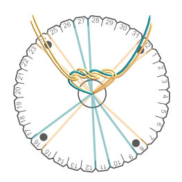 Kumihimo Sundew Bracelet Instructions