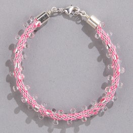 Kumihimo Sundew Bracelet Sweet Pea