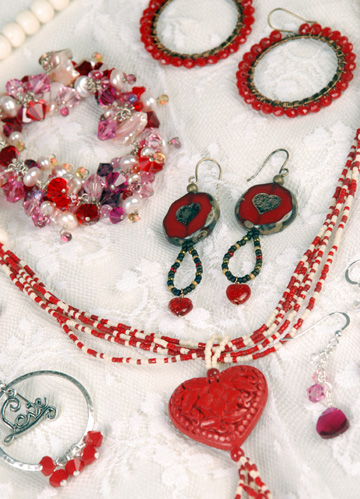 Valentine's Day jewelry