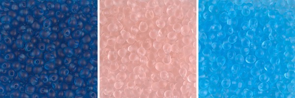 Frosted Matte Seed Beads