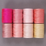 CLC.MIX-11:  C-Lon Bead Cord Mix 11: Rose Mix (8 colors- 1 bobbin each) 