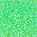 11-1120:  HALF PACK 11/0 Luminous Mint Green  Miyuki Seed Bead approx 125 grams - 11-1120_1/2pk