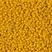 11-1233:  HALF PACK 11/0 Matte Opaque Mustard Miyuki Seed Bead approx 125 grams - 11-1233_1/2pk