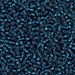 11-1425:  HALF PACK 11/0 Dyed Silverlined Blue Zircon  Miyuki Seed Bead approx 125 grams - 11-1425_1/2pk
