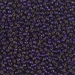 11-1426:  HALF PACK 11/0 Dyed Silverlined Dark Purple  Miyuki Seed Bead approx 125 grams - 11-1426_1/2pk