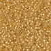 11-1902:  HALF PACK 11/0 Semi-Frosted Silverlined Gold   Miyuki Seed Bead approx 125 grams - 11-1902_1/2pk