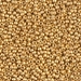 11-191F: HALF PACK 11/0 Matte 24kt Gold Plated Miyuki Seed Bead approx 25 grams - 11-191F_1/2pk