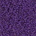 11-1932:  HALF PACK 11/0 Semi-Frosted Dark Lilac Lined Light Amethyst  Miyuki Seed Bead approx 125 grams - 11-1932_1/2pk