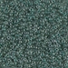 11-217:  HALF PACK 11/0 Forest Green Lined Crystal Miyuki Seed Bead approx 125 grams - 11-217_1/2pk