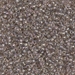 11-2195:  HALF PACK 11/0 Taupe Lined Crystal AB  Miyuki Seed Bead approx 125 grams - 11-2195_1/2pk