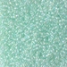 11-271:  HALF PACK 11/0 Light Mint Green Lined Crystal AB Miyuki Seed Bead approx 125 grams - 11-271_1/2pk