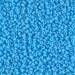 11-413F:  HALF PACK 11/0 Matte Opaque Turquoise Blue Miyuki Seed Bead approx 125 grams - 11-413F_1/2pk