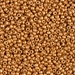 11-4203F:  HALF PACK 11/0 Duracoat Galvanized Matte Yellow Gold Miyuki Seed Bead approx 125 grams - 11-4203F_1/2pk