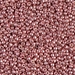 11-4209:  HALF PACK 11/0 Duracoat Galvanized Dark Coral Miyuki Seed Bead approx 125 grams - 11-4209_1/2pk