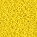 11-422:  HALF PACK 11/0 Opaque Yellow Luster Miyuki Seed Bead approx 125 grams - 11-422_1/2pk