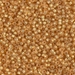 11-4231:  HALF PACK 11/0 Duracoat Silverlined Dyed Golden Flax Miyuki Seed Bead approx 125 grams - 11-4231_1/2pk