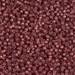 11-4245:  HALF PACK 11/0 Duracoat Silverlined Dyed Nutmeg Miyuki Seed Bead approx 125 grams - 11-4245_1/2pk