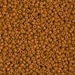 11-4458:  HALF PACK 11/0 Duracoat Dyed Opaque Persimmon Miyuki Seed Bead approx 125 grams - 11-4458_1/2pk