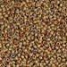 11-4517:  HALF PACK 11/0 Opaque Brown Picasso Miyuki Seed Bead approx 125 grams - 11-4517_1/2pk