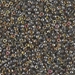 11-4551:  HALF PACK 11/0 Crystal/Marea (VM) Miyuki Seed Bead approx 125 grams - 11-4551_1/2pk