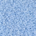 11-524:  HALF PACK 11/0 Sky Blue Ceylon Miyuki Seed Bead approx 125 grams - 11-524_1/2pk