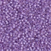 11-574:  HALF PACK 11/0 Dyed Lilac Silverlined Alabaster Miyuki Seed Bead approx 125 grams - 11-574_1/2pk
