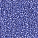 11-649:  HALF PACK 11/0 Dyed Violet Silverlined Alabaster Miyuki Seed Bead approx 125 grams - 11-649_1/2pk