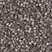 11C-190F: HALF PACK 11/0 Cut Matte Nickel Plated Miyuki Seed Bead approx 50 grams - 11C-190F_1/2pk