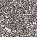 11C-194F: HALF PACK 11/0 Cut Matte Palladium Plated Miyuki Seed Bead approx 25 grams - 11C-194F_1/2pk