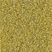 15-1006:  HALF PACK 15/0 Silverlined Yellow AB Miyuki Seed Bead approx 125 grams - 15-1006_1/2pk