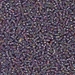 15-1013:  HALF PACK 15/0 Silverlined Dark Smoky Amethyst AB Miyuki Seed Bead approx 125 grams - 15-1013_1/2pk