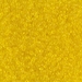 15-136:  HALF PACK 15/0 Transparent Yellow  Miyuki Seed Bead approx 125 grams - 15-136_1/2pk