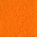 15-138F:  HALF PACK 15/0 Matte Transparent Orange Miyuki Seed Bead approx 125 grams - 15-138F_1/2pk
