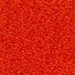 15-139:  HALF PACK 15/0 Transparent Tangerine Miyuki Seed Bead approx 125 grams - 15-139_1/2pk