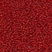 15-1419:  HALF PACK 15/0 Dyed Silverlined Red  Miyuki Seed Bead approx 125 grams - 15-1419_1/2pk