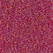 15-141FR:  HALF PACK 15/0 Matte Transparent Ruby AB Miyuki Seed Bead approx 125 grams - 15-141FR_1/2pk