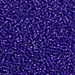 15-1446:  HALF PACK 15/0 Dyed Silverlined Red Violet Miyuki Seed Bead approx 125 grams - 15-1446_1/2pk