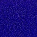15-151F:  HALF PACK 15/0 Matte Transparent Cobalt  Miyuki Seed Bead approx 125 grams - 15-151F_1/2pk