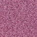 15-1524:  HALF PACK 15/0 Sparkling Peony Pink Lined Crystal  Miyuki Seed Bead approx 125 grams - 15-1524_1/2pk