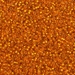 15-1625:  HALF PACK 15/0 Dyed Semi-Frosted Silverlined Light Orange  Miyuki Seed Bead approx 125 grams - 15-1625_1/2pk