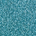 15-1643:  HALF PACK 15/0 Dyed Semi-Frosted Silverlined Aqua  Miyuki Seed Bead approx 125 grams - 15-1643_1/2pk