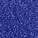 15-1647:  HALF PACK 15/0 Dyed Semi-Frosted Silverlined Violet Miyuki Seed Bead approx 125 grams - 15-1647_1/2pk