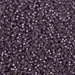 15-1655:  HALF PACK 15/0 Dyed Semi-Frosted Silverlined Mulberry  Miyuki Seed Bead approx 125 grams - 15-1655_1/2pk