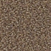 15-1837:  HALF PACK 15/0 Sparkling Taupe Lined Smoky Amethyst AB  Miyuki Seed Bead approx 125 grams - 15-1837_1/2pk